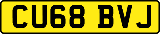 CU68BVJ