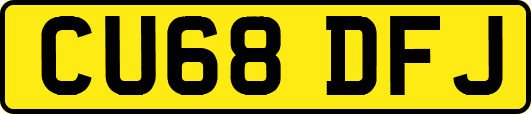 CU68DFJ