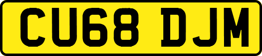 CU68DJM