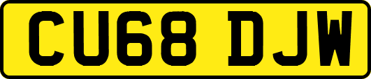 CU68DJW
