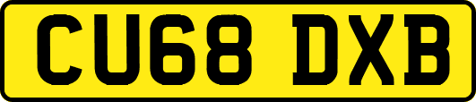 CU68DXB