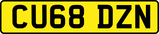 CU68DZN