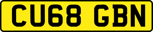 CU68GBN
