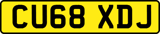 CU68XDJ
