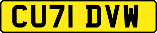 CU71DVW
