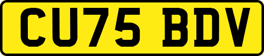 CU75BDV