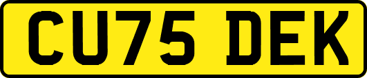 CU75DEK