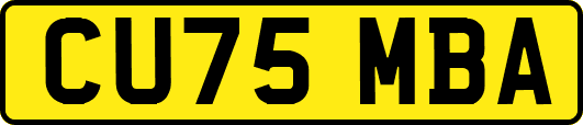 CU75MBA