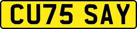 CU75SAY