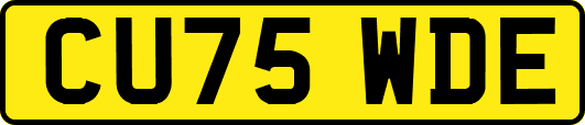 CU75WDE