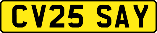 CV25SAY