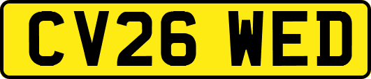 CV26WED