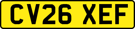CV26XEF