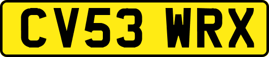 CV53WRX
