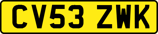 CV53ZWK