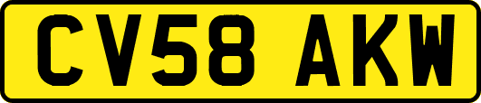 CV58AKW