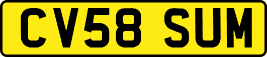 CV58SUM