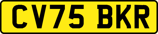 CV75BKR