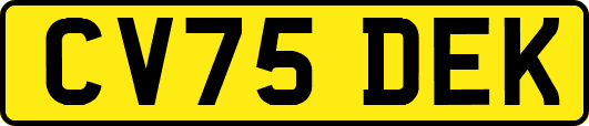 CV75DEK