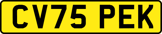 CV75PEK