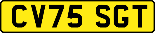 CV75SGT