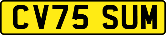 CV75SUM