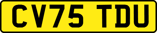 CV75TDU