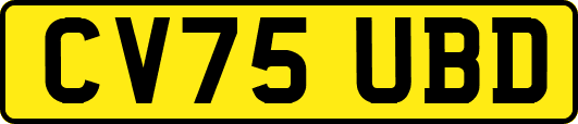 CV75UBD