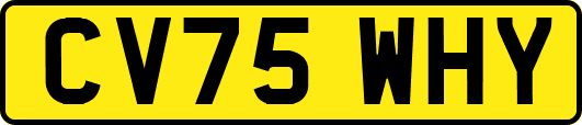 CV75WHY