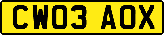 CW03AOX
