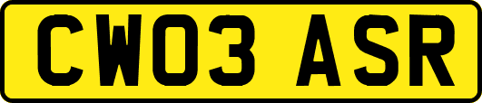 CW03ASR