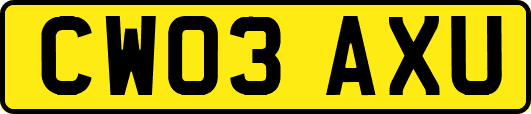 CW03AXU