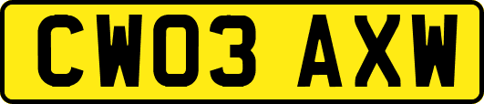CW03AXW