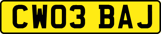 CW03BAJ