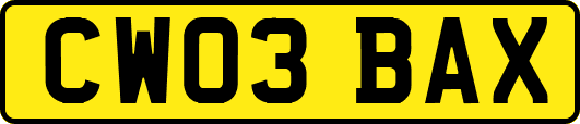CW03BAX