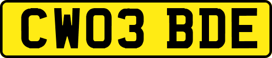 CW03BDE