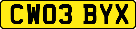 CW03BYX