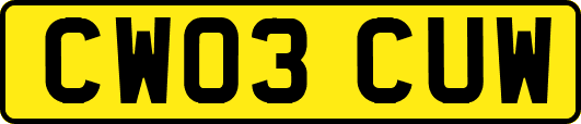 CW03CUW