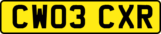 CW03CXR