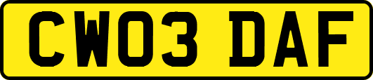 CW03DAF