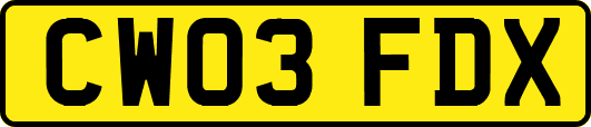 CW03FDX
