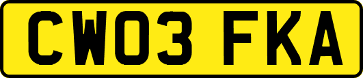 CW03FKA