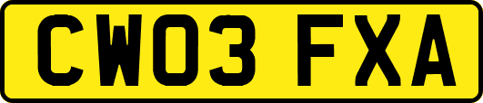 CW03FXA