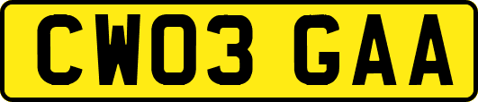 CW03GAA