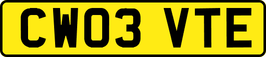 CW03VTE