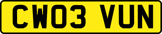 CW03VUN