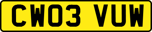 CW03VUW