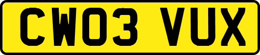 CW03VUX