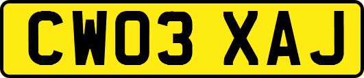 CW03XAJ