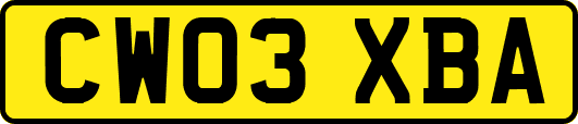 CW03XBA